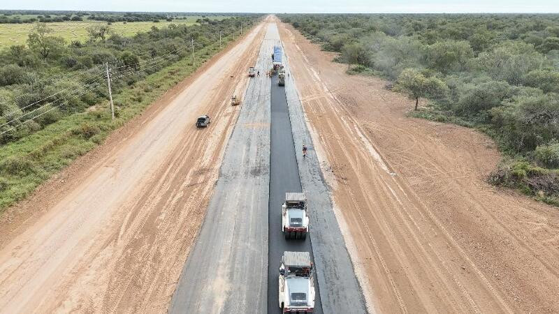Obras impulsionam economia e conectividade na região do Chaco, Paraguai