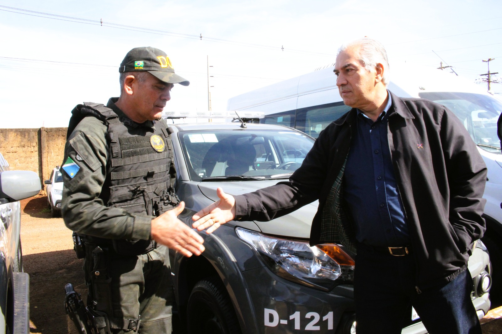 Reinaldo investiu forte na segurança como Governador.